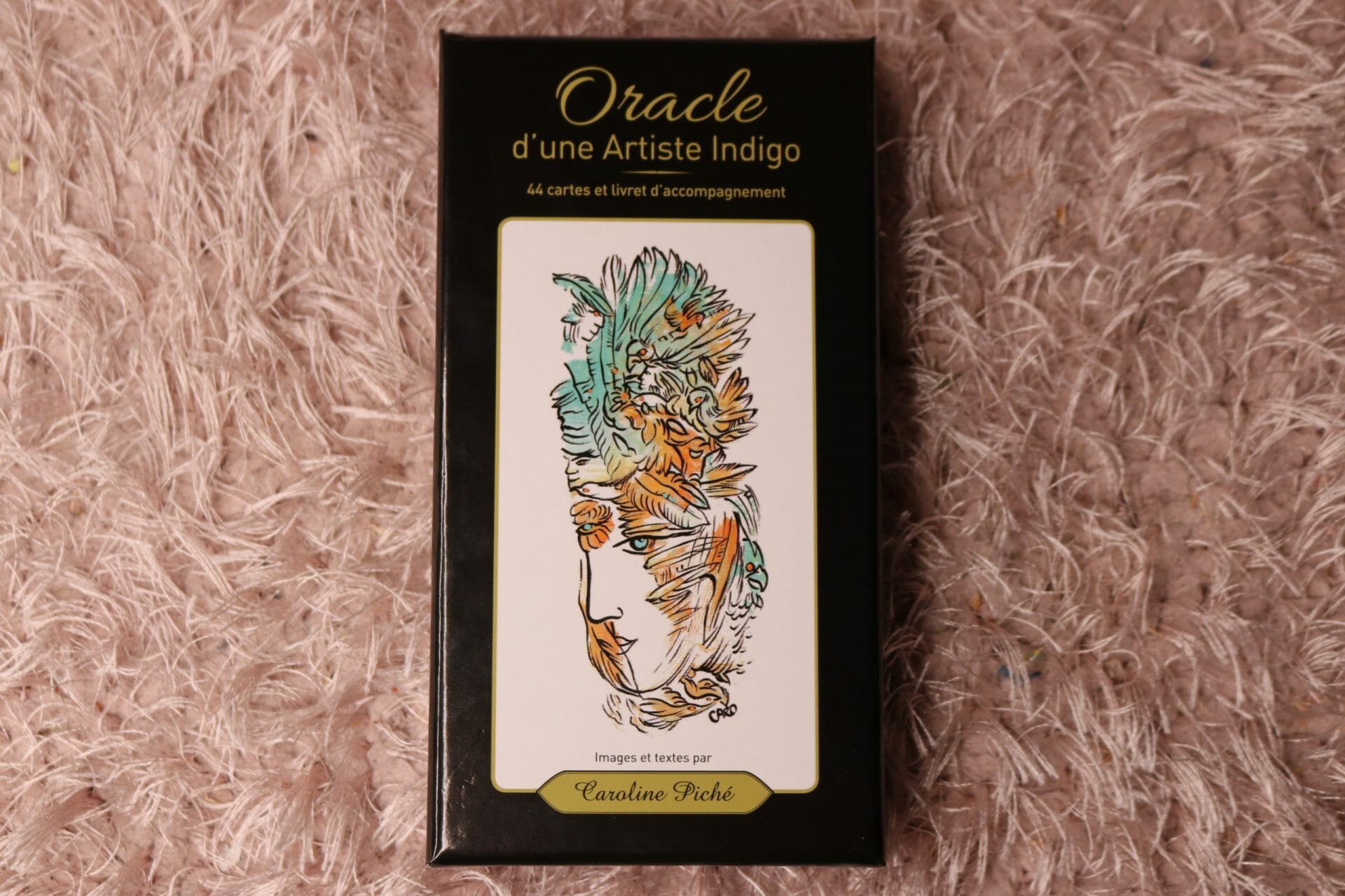 Oracle Artiste Indigo, Oracle divinatoire français, Jeu de cartes